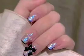 爆闪美甲，闪闪亮亮过新春，多款动图图片