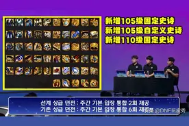 DNF：110级新装备，词条提前曝光，来看看强度如何？图片