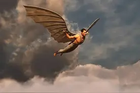 人类想要飞翔需要多大的翅膀？飞行对于人类来说是不是件好事？图片