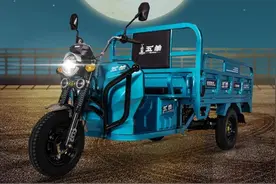 货运三轮车动力升级，五羊、淮海两款车上市，强劲输出，重载能拉图片