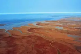 黄河入海口百年变迁，靠泥沙造出了多少地？渤海会被填平吗？图片