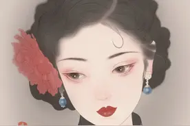 插画｜穿旗袍的女人如诗，淡然清雅；穿旗袍的女人如画，明艳动人图片