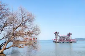 无锡央视影视基地三国城之赤壁栈道图片