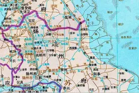通过地图，了解江苏省扬州市从古到今的历史变迁图片