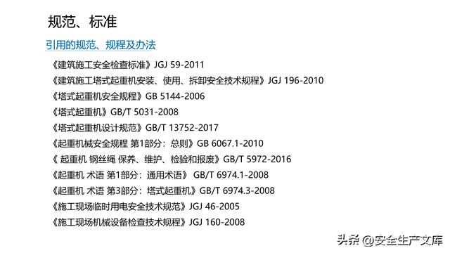 塔式起重机安全检查要点图解，超全规范指南！