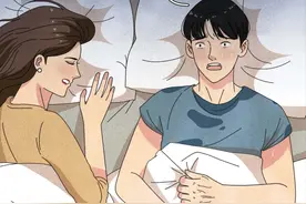 “一觉醒来，我和女友互换身体了！”（漫画）图片