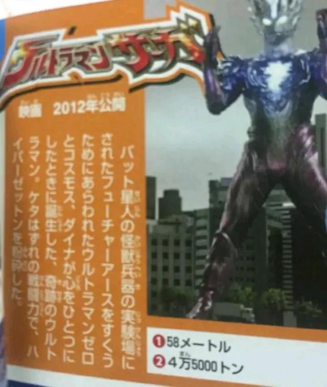 奇迹的战士，赛迦奥特曼大百科