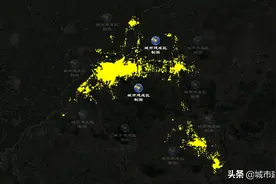 「山东」济南市市辖区与下辖县建成区面积实测图片