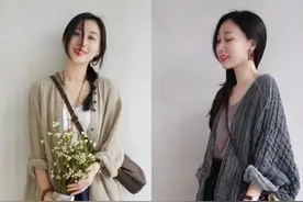 想不到“棉麻风”这么好看，温柔大气，夏季穿舒适藏肉又知性图片