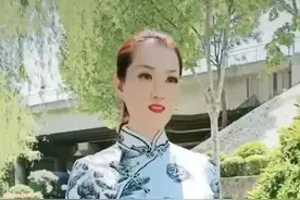 出彩旗袍人：郑州花羽模特艺术团团长周红图片