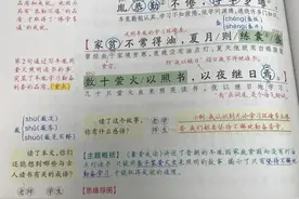 四年级语文下册，第六单元课堂笔记，收藏备用图片