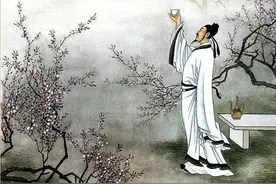 诗词精讲7《月下独酌》：谪仙李白壮志难酬，举杯邀月与影共舞图片