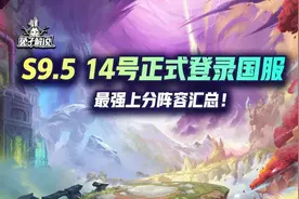 云顶S9.5开服！王者八排了两周，最强上分阵容全在这了！图片