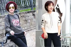 为什么到了50岁还劝你穿卫衣？看这两位妈妈就知道了，特时髦减龄图片