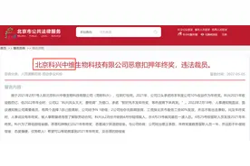 新冠疫苗盈利超900亿的北京科兴被员工投诉：违法裁员，扣年终奖图片