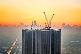 张江“科学之门”双塔幕墙封顶，预计2025年整体竣工交付图片