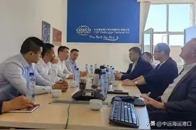 菜鸟CEO万霖到访中远海运港口泽布吕赫码头图片