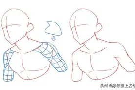 人体肌肉画起来很难？找不到进步点？速看图片