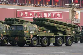 能够与海马斯媲美的PCL-191多管火箭炮图片