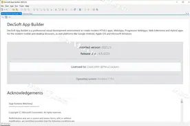 DecSoft App Builder 2023(Web可视化开发工具)v2023.23图片
