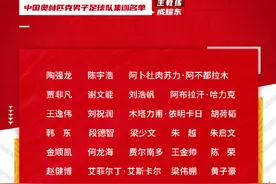 中国男足国奥队集训名单公布，艾菲尔丁等25名球员入选图片