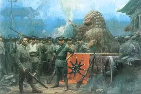 武昌起义九角十八星旗，为什么只用了八十二天就被废止使用？图片