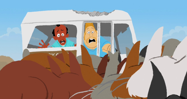 相效仿,用更加千奇百怪的方式"携房出逃"……而乔治和aj这对难兄难弟