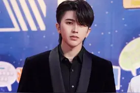 网络视听盛宴红毯造型：蔡徐坤摇滚帅气，王嘉尔贵气十足图片