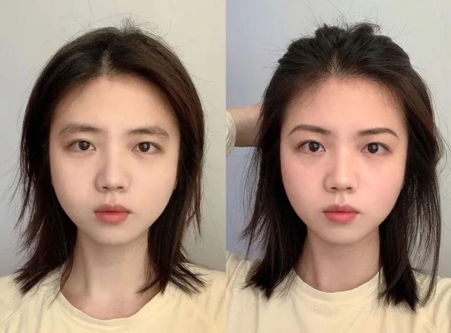 圆脸适合什么发型女2021图片短发,圆脸女生简单短发扎发,2022年新款