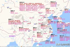 各省市985/211院校排名和分布全览，让高考选择不再困惑图片