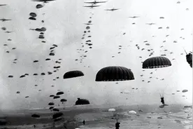 盟军最大失败——市场花园行动，直接空降到德军头顶，落地成盒图片