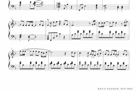 海阔天空，钢琴谱，黄家驹beyond，曲谱分享图片