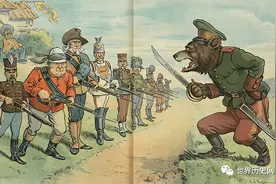 两个强盗在中国打的战争——日俄战争图片