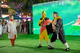 人气爆棚！济源“美猴王”来到山东济南，都演了啥节目？图片