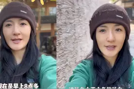 谢娜带三个女儿出游，跳跳俏俏开心唱歌，小咘芽长大了头发超浓密图片