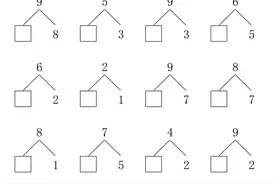 幼小数学 | 10以内数的分解与组成（80页）图片
