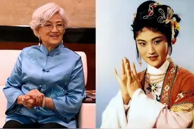 94岁“林妹妹”优雅老去！一头银发配唐装，气质高贵又端庄图片