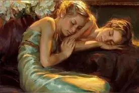 观察文艺复兴时代的人体油画，让人眼前一亮，挪不开眼，怦然心动图片