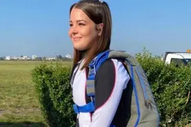 23岁正妹跳伞“降落伞没开”！1000米高空恐怖坠地当场惨死图片