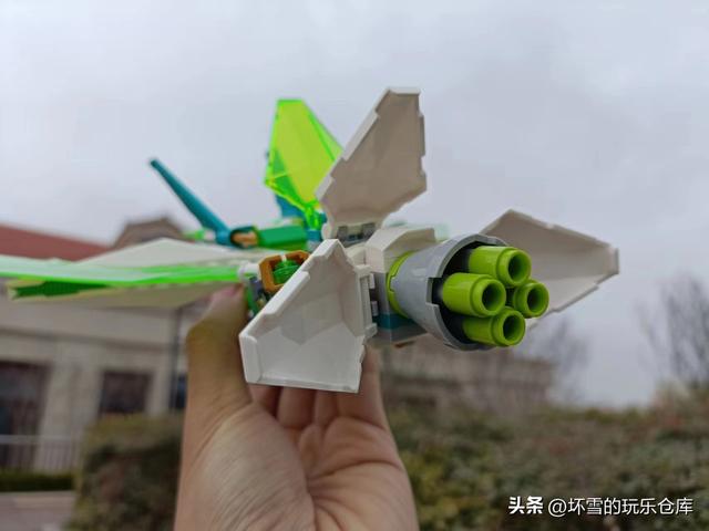 试玩乐高80041：龙小娇战机，与齐小天合体初体验