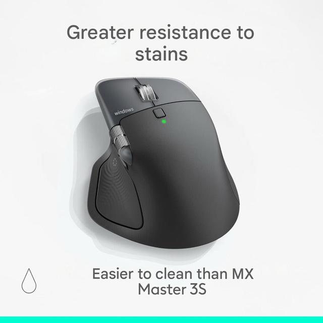 罗技MX Master 4鼠标偷跑：续航70天、仍不支持1 kHz轮询率