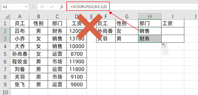 Vlookup搭配Column公式精讲，一次性匹配多列，你会么