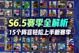 云顶S6.5赛季改动全解析！15个阵容轻松上手新赛季图片