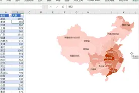 excel制作中国地图图片