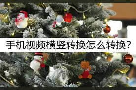 手机视频横竖转换怎么转换？这招转换方法别错过图片
