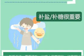 ​夏季运动出汗多，补盐补糖很重要图片
