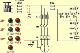 电机正反转电路图讲解图片