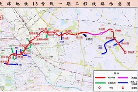 天津将迎新地铁，耗资200亿全长28千米，预计2026年完工图片
