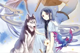 一根脆弱的竹简，却封印着远古强大的魔兽图片