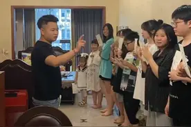 “宇宙舅舅”的生活：16个外甥来家里过暑假，舅舅的表情是亮点图片